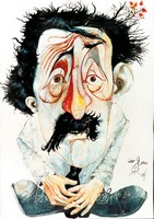 «Шарпот «Белкин». Художник». Бум., масло, 70х60, 1998