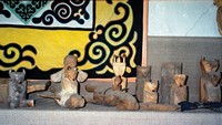 Коллекция ритуальной скульптуры этнографического музея, с. Булава, Ульчский район Хабаровского края