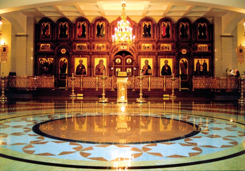 Нижний храм святого апостола Марка в Спасо-Преображенском кафедральном соборе (Хабаровск)