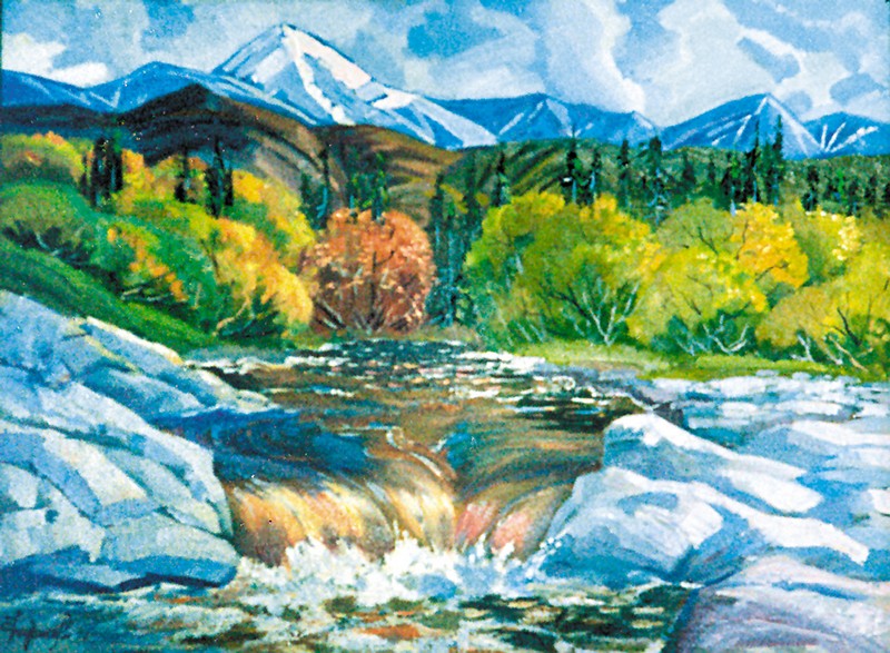 «Осень в горах». 1995