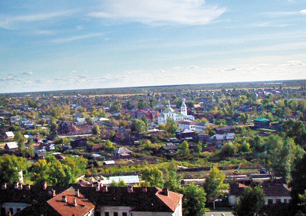 Тобольская духовная семинария расположена в Кремле, на холме, откуда виден весь старый город. Старый Тобольск (Нижний город)