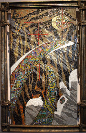 Л.М. Федоровская.  Охота на слонов. Венецианская мозаика.  2008. Хабаровск