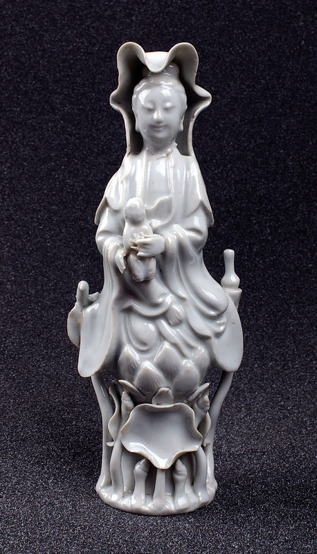 Статуэтка «Богиня Гуань-инь» культовая буддийская.  Китай. XIX в.
