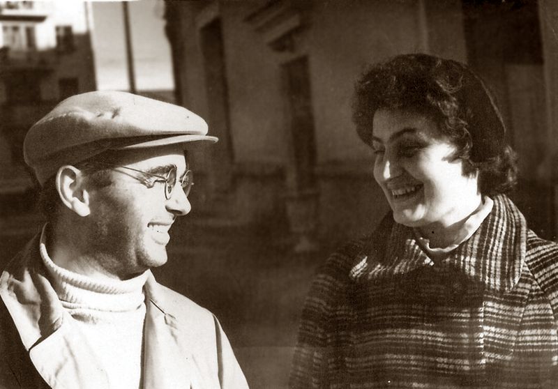 Супруги Шкраб. Весна 1958 года