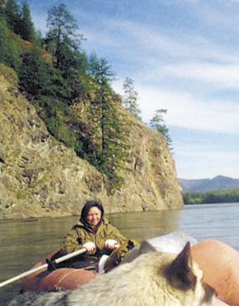 Сплав по реке Омолон (возвращение со стоянки Большой Экгальчан). 1999