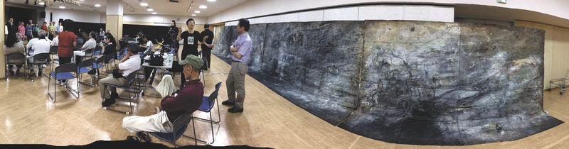 Проект, посвященный трагедии в Фукусиме. Фрагменты выставки. Maruki Galley,  Иокогама. Март 2016