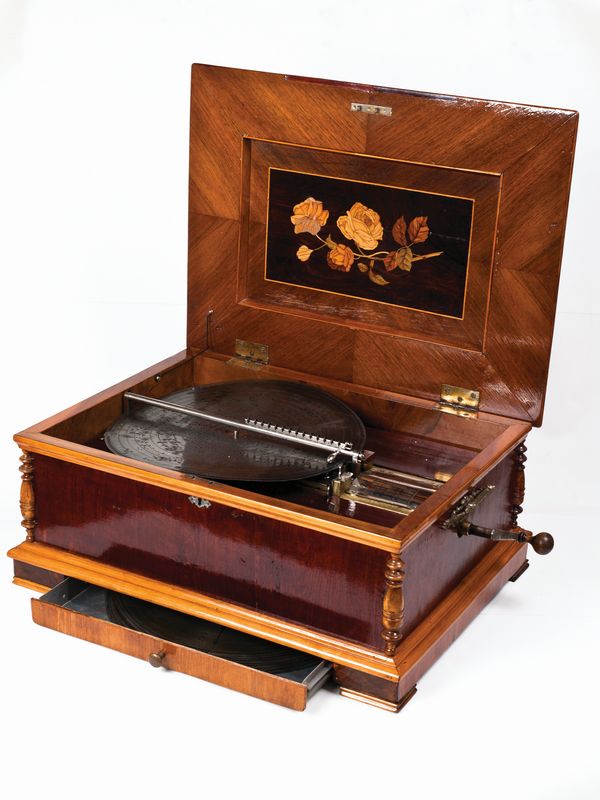 Музыкальный механический ящик Stella. Швейцария, 1897
