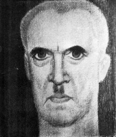 Портрет писателя работы Н. Долбилкина