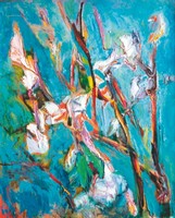 «Цветение», х. м., 55х70, 1994