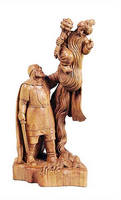 Миниатюрная деревянная скульптура Сергея Келлера