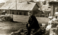 Г.Ф. Cтариков на Камчатке. Осень 1952