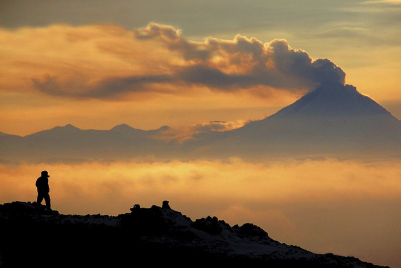Извержение вулкана Кизимен. Фото Ирины Игумновой. Фотоклуб «Камчатка»
