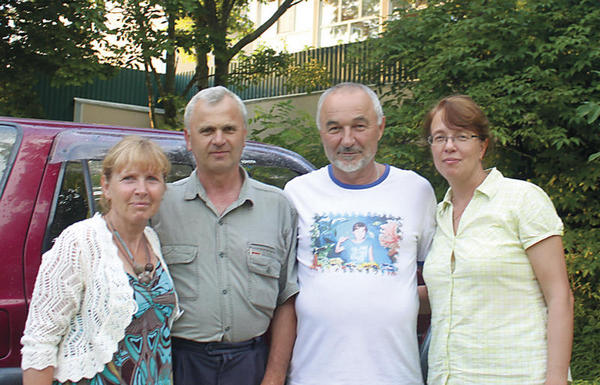 Татьяна и Эдуард Никонишины, Николай Рубан, автор статьи Наталия Рубан. 2015