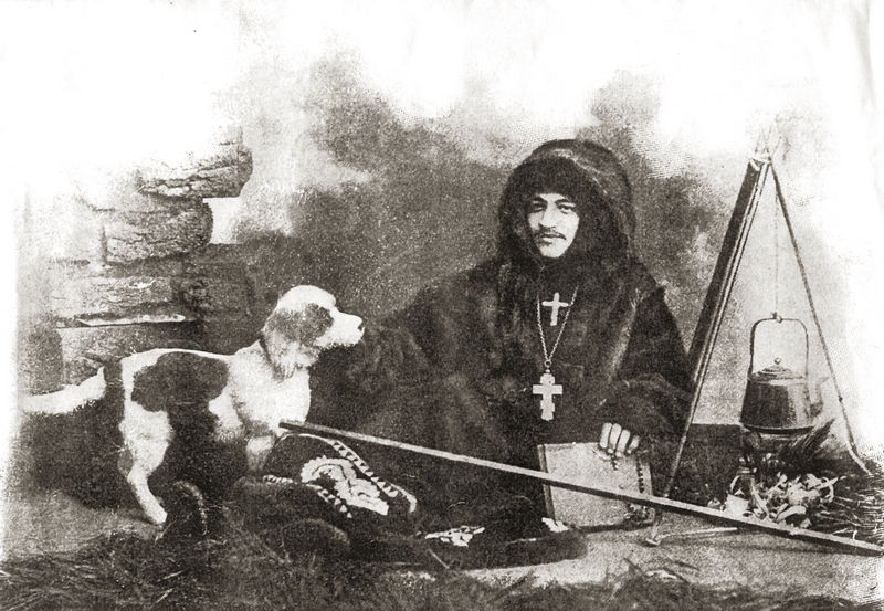 Иеромонах Нестор (Анисимов), будущий митрополит Харбинский и Маньчжурский. Конец 1900-х – начало 1910-х