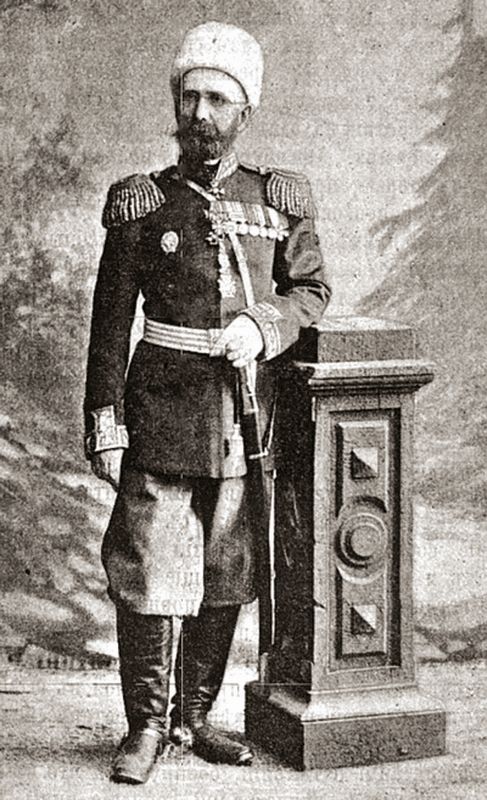 Наказной атаман Забайкальского казачьего войска, генерал-майор Е.О. Мациевский. 1901