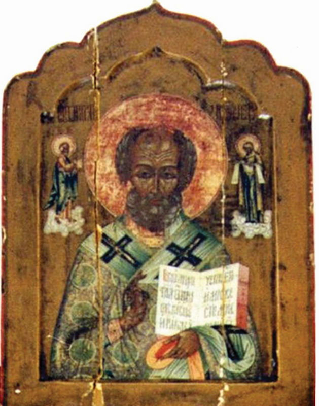 Старообрядческая икона святителя Николая Чудотворца